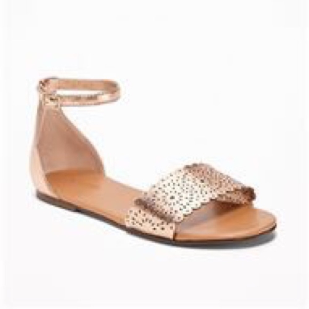 Metallic Gold Sandal